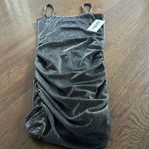 Katie JNYC. Kids XL. Metallic Charcoal. NWT.